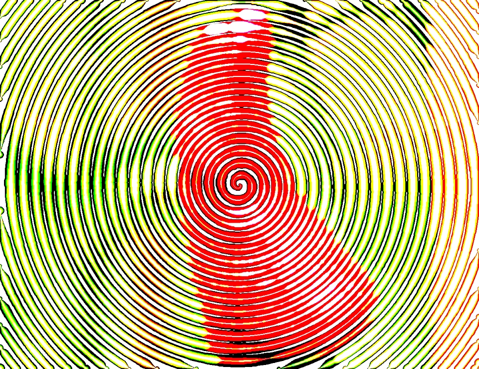 Chilli on a vine halftone