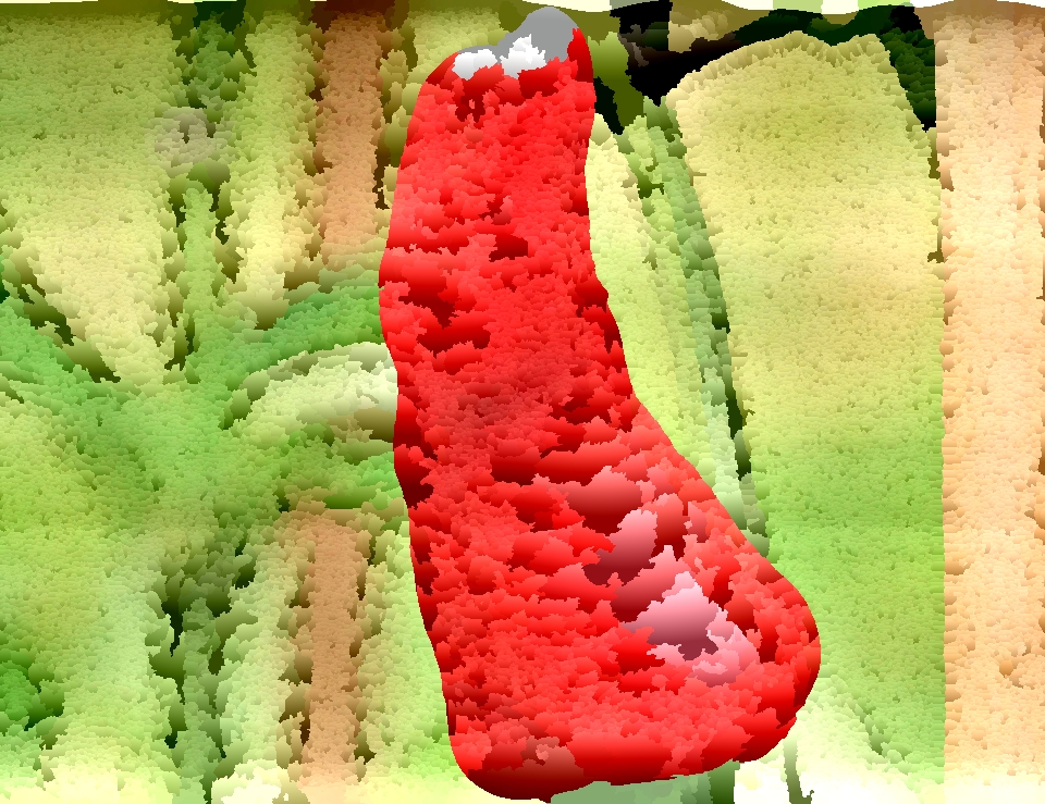 Chilli on a vine Mineral Mosaic